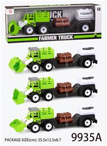 惯性工程车（拖木条+油罐） - OBL823336