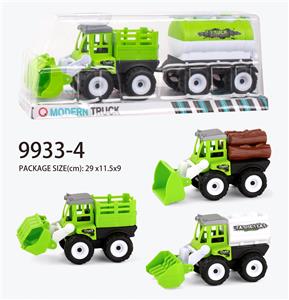 惯性工程车（栏、木条、油罐）拖水罐 - OBL823372