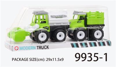 惯性工程车（头推土、平头、挖土）拖斗 - OBL823373