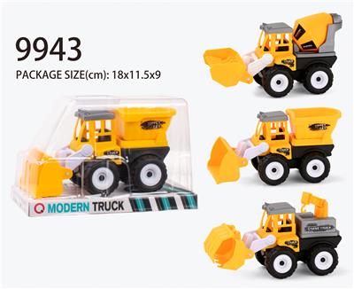 惯性工程车（拖斗、搅拌、吊车） - OBL823375