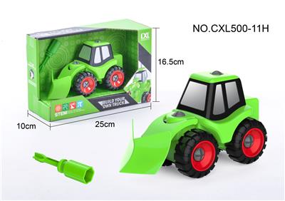 Diy snow pushing engineering vehicle - OBL823741
