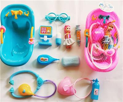Big bathtub baby medical equipment (10 piece set) - OBL823984