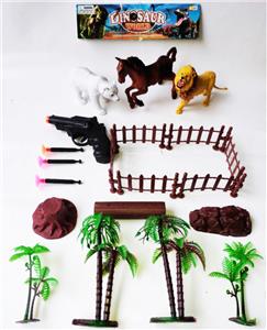 PVC料捕猎动物系列 - OBL824001