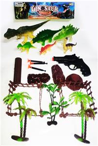 PVC料捕猎动物系列（2款混装） - OBL824002