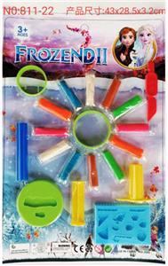 Colorful clay board (ice and snow 2) - OBL824027