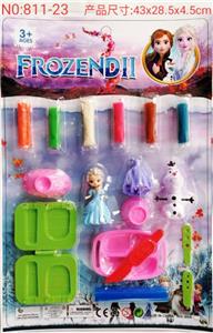 Colorful clay board (ice and snow 2) - OBL824028