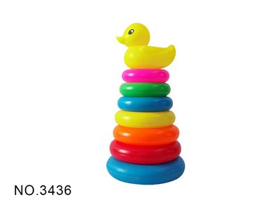 SEVEN LAYER BOTTLE BLOWING FERRULE (RHUBARB DUCK) - OBL824550