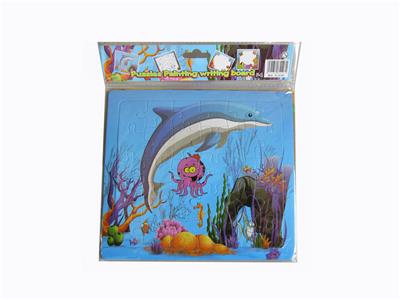 PUZZLE DRAWING BOARD WITH PEN - OBL824589