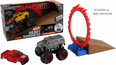 四驱动惯性仿真悍马越野车 - OBL825088