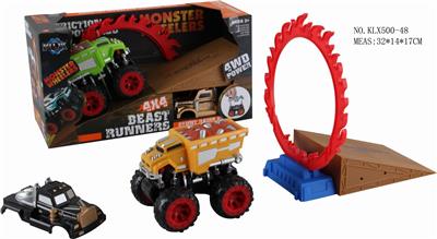 四驱动惯性工程越野车 - OBL825093