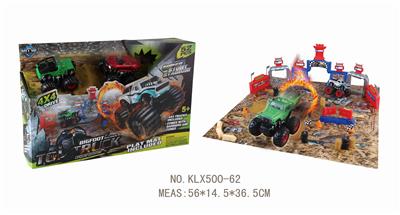 四驱动惯性越野车赛场 - OBL825107