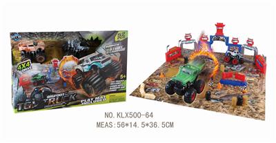 四驱动惯性越野车赛场 - OBL825109