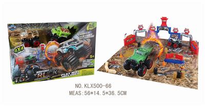 四驱动惯性越野车赛场 - OBL825111