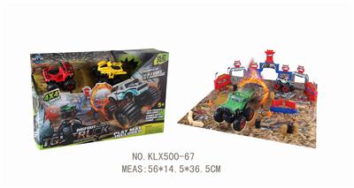 四驱动惯性越野车赛场 - OBL825112