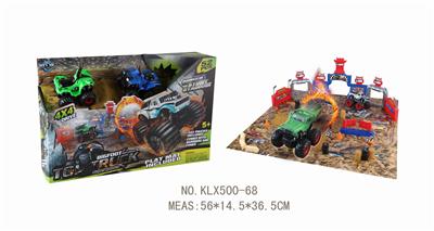 四驱动惯性越野车赛场 - OBL825113