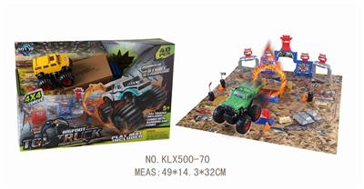 四驱动惯性越野车赛场 - OBL825115