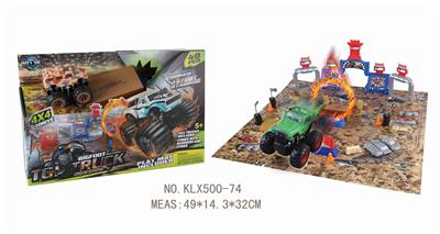 四驱动惯性越野车赛场 - OBL825119