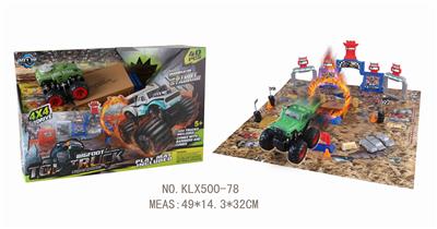 四驱动惯性越野车赛场 - OBL825123