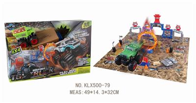 四驱动惯性越野车赛场 - OBL825124