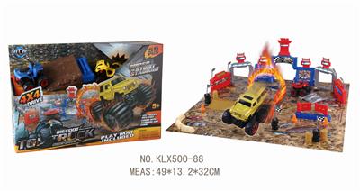 四驱动惯性越野车赛场 - OBL825133