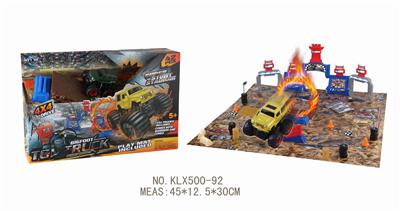 四驱动惯性越野车赛场 - OBL825136