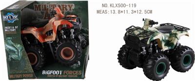 四驱动惯性迷彩沙滩摩托车 - OBL825161