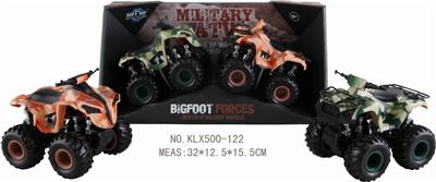 四驱动惯性迷彩沙滩摩托车 - OBL825164