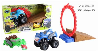 四驱动惯性怪兽越野车 - OBL825194