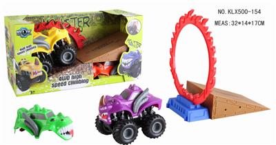 四驱动惯性怪兽越野车 - OBL825195