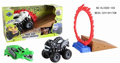 四驱动惯性怪兽越野车 - OBL825197