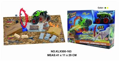 四驱动惯性越野车旋转盘赛场 - OBL825204