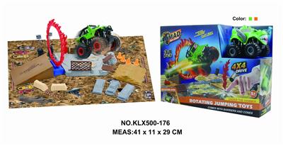 四驱动惯性越野车旋转盘赛场 - OBL825217