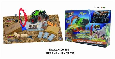 四驱动惯性越野车旋转盘赛场 - OBL825221