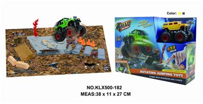 四驱动惯性越野车旋转盘赛场 - OBL825223