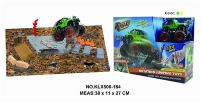 四驱动惯性越野车旋转盘赛场 - OBL825225