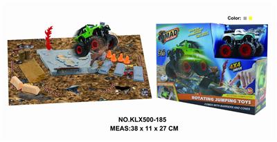 四驱动惯性越野车旋转盘赛场 - OBL825226