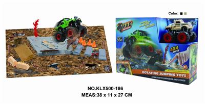 四驱动惯性越野车旋转盘赛场 - OBL825227