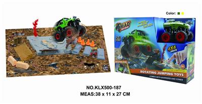 四驱动惯性越野车旋转盘赛场 - OBL825228