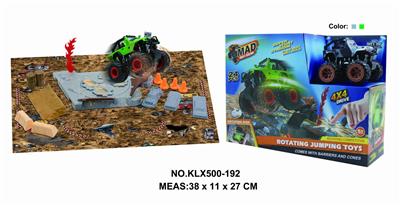 四驱动惯性越野车旋转盘赛场 - OBL825233