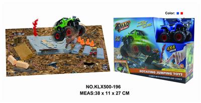 四驱动惯性越野车旋转盘赛场 - OBL825237