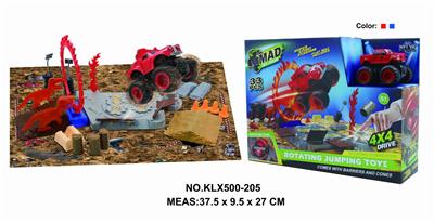 四驱动惯性越野车旋转盘赛场 - OBL825246