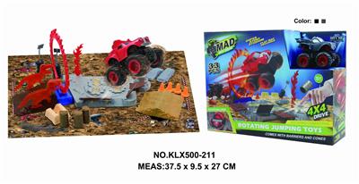 四驱动惯性越野车旋转盘赛场 - OBL825252