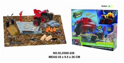 四驱动惯性越野车旋转盘赛场 - OBL825267