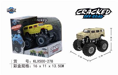 四驱动惯性裂纹悍马越野车 - OBL825317