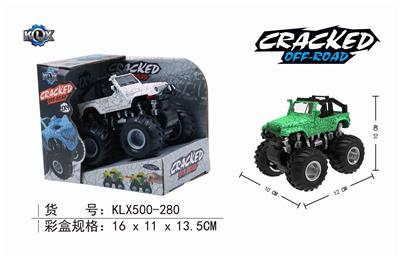 四驱动惯性裂纹吉普越野车 - OBL825319
