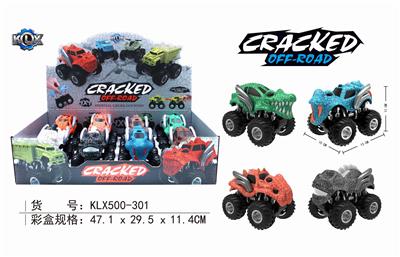 四驱动惯性裂纹怪物越野车 - OBL825332