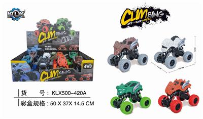 FOUR DRIVE RECOIL BELT SHOCK PROOF CRACK MONSTER CLIMBING CAR - OBL825451