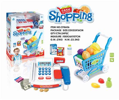 CASH REGISTER PLUS FRUIT CART - OBL826219