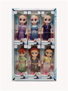 ICE AND SNOW WONDERLAND MUSIC FUNCTION 6 INCH DOLL, COMBINATION SUIT - OBL826638