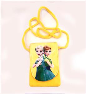 1 PACK 1 BAG OF COLOR PRINTED VELVET MOBILE PHONE BAG - OBL827025